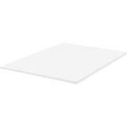 Beliani RESTFUL - Topper-Wit-PU-schuim