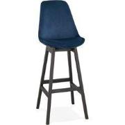 MORISS barkruk 48x56x113 cm Blauw