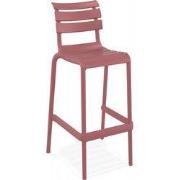 NOBU Barkruk 53x55x105 cm Rood