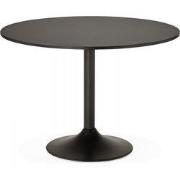 ATLANTA bureautafel 120x120x77 cm Zwart