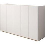 Meubella - Schoenenkast Encore - Wit - 156 cm