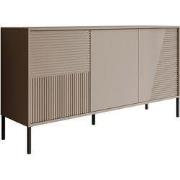 Meubella - Dressoir Davey - Beige - 160 cm