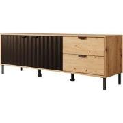 Meubella - TV-Meubel Vic - Eiken - 157 cm