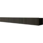 Meubella - TV-Meubel Pepinos - Mat zwart - 300 cm