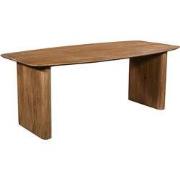Eettafel Deens Ovaal - Naturel Mangohout - 240x100x75cm - Dai