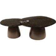 Salontafel Eclipse Koper Set van 2 - Giga Meubel