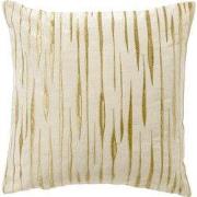 Dutch Decor CONNOR - sierkussen 45x45 cm - subtiel goudaccent - Snow W...