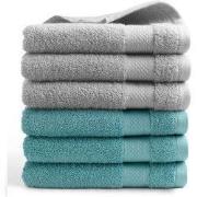 DoubleDry Hotel Handdoeken 50 x 100 cm – Set van 6 – 100% Katoen 500 g...