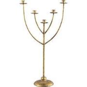 PTMD Charles Meervoudige Kandelaar - 34 x 16 x 67 cm - Ijzer - Goud