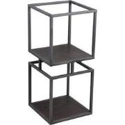 PTMD Kast Nanci - 33x33x73 cm - Ijzer - Zwart