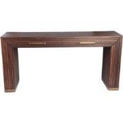 PTMD Bijzettafel Tiess - 165x45x81 cm - Hout - Bruin