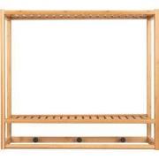Leitmotiv - Wall Coat Rack Sheer Bamboo - Bamboe
