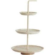 Light & Living - Etagere CAGLIO - Ø24x39cm - Bruin