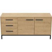 Buffet Craft 2 deuren 3 laden eikenhouten decor - L153 cm