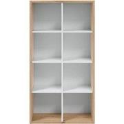 Boekenkast met 8 vakken - L72 cm
