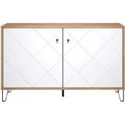 Buffet 2 deuren eiken decoratie L123 cm - Touch