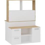 Meubel multifunctionele TV en bureau Mainz - L110,5 cm