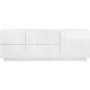 Tv-meubel 2 laden en 1 deur L182 cm - Jupiter