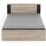 Bed van 140x190/200 cm met 2 laden en 2 vakken - L144,7 cm