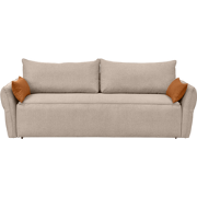 Slaapbank 3-zits in stof L238 cm - LAGOS