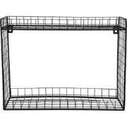 Wandrek Reja - Zwart - 15x40x30cm