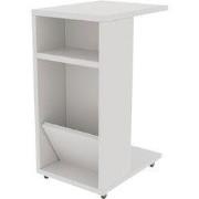 Rek op wieltjes met opbergruimte H63 cm  FLINTA
