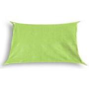 hanSe® Schaduwdoek Rechthoek Waterdoorlatend 2x4 m Zonnedoek Lime