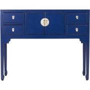 Fine Asianliving Chinese Sidetable Blauw Midnight Blue - Orientique