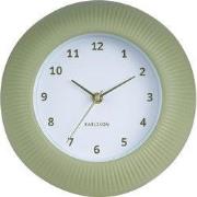 Wandklok Tender Rib - Theegroen - Ø25cm