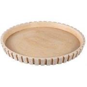 PTMD Plateau Marijus - 45x45x4 cm - Cement - Creme