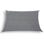 hanSe® Schaduwdoek Rechthoek Waterdoorlatend 2x3,5 m Zonnedoek Grijs