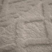 Dekbedovertrekset Jacquard Teddy Stone - 200x200/220+2*60x70 cm