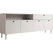 Meubella - Dressoir Darwin - Wit - 200 cm