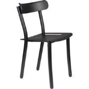 Zuiver Friday Tuinstoelen Stapelbaar Zwart - Set van 2