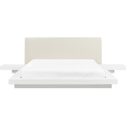 ZEN - Futon tweepersoonsbed - Wit - 160 x 200 cm - MDF