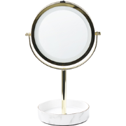 SAVOIE - Make-up spiegel - Goud/Wit - IJzer
