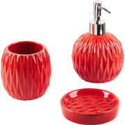 BELEM - Badkamerset - Rood - Dolomiet