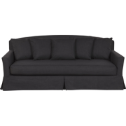 GILJA - Driezitsbank - Zwart  - Polyester