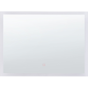 ADOUR - LED-spiegel - Zilver - Synthetisch materiaal