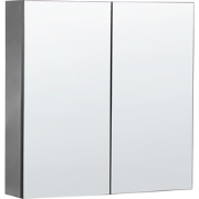 NAVARRA - Badkamermeubel - Zwart - Multiplex