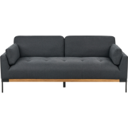 SKAVEN - Driezitsbank - Zwart - Polyester