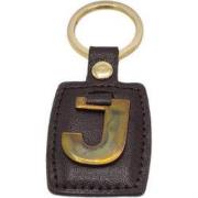 Sleutelhanger Antiek Goud/Bruin J