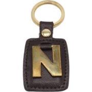 Sleutelhanger Antiek Goud/Bruin N