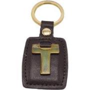 Sleutelhanger Antiek Goud/Bruin T