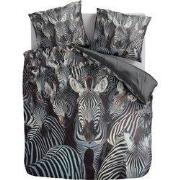 100% Microvezel dekbedovertrekset Savanna Stripes - 240x200/220 + 2*60...