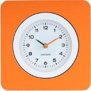 Wandklok New Vintage - Helderoranje - 4.4x22x22cm