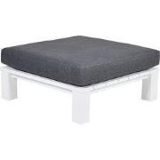 Garden Impressions Plaza lounge tuintafel 100x100xH30 cm mat wit
