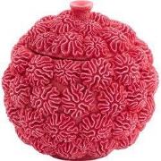 Light & Living - Deco box+deksel  - Ø17x16cm - Rood