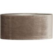 Light & Living - kap - Palata - bruin - textiel - E27 - 3845379