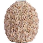 Light & Living - Vaas SHELL - Ø33x37cm - Bruin